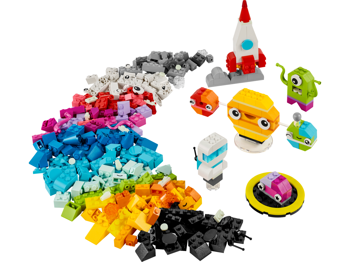 LEGO Creative Space Planets building set 450 pieces - British product