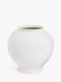 John Lewis stoneware urn vase cream H24.5cm, UK version