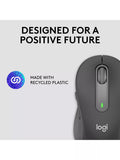 Logitech Signature M650 graphite wireless mouse (British brand)