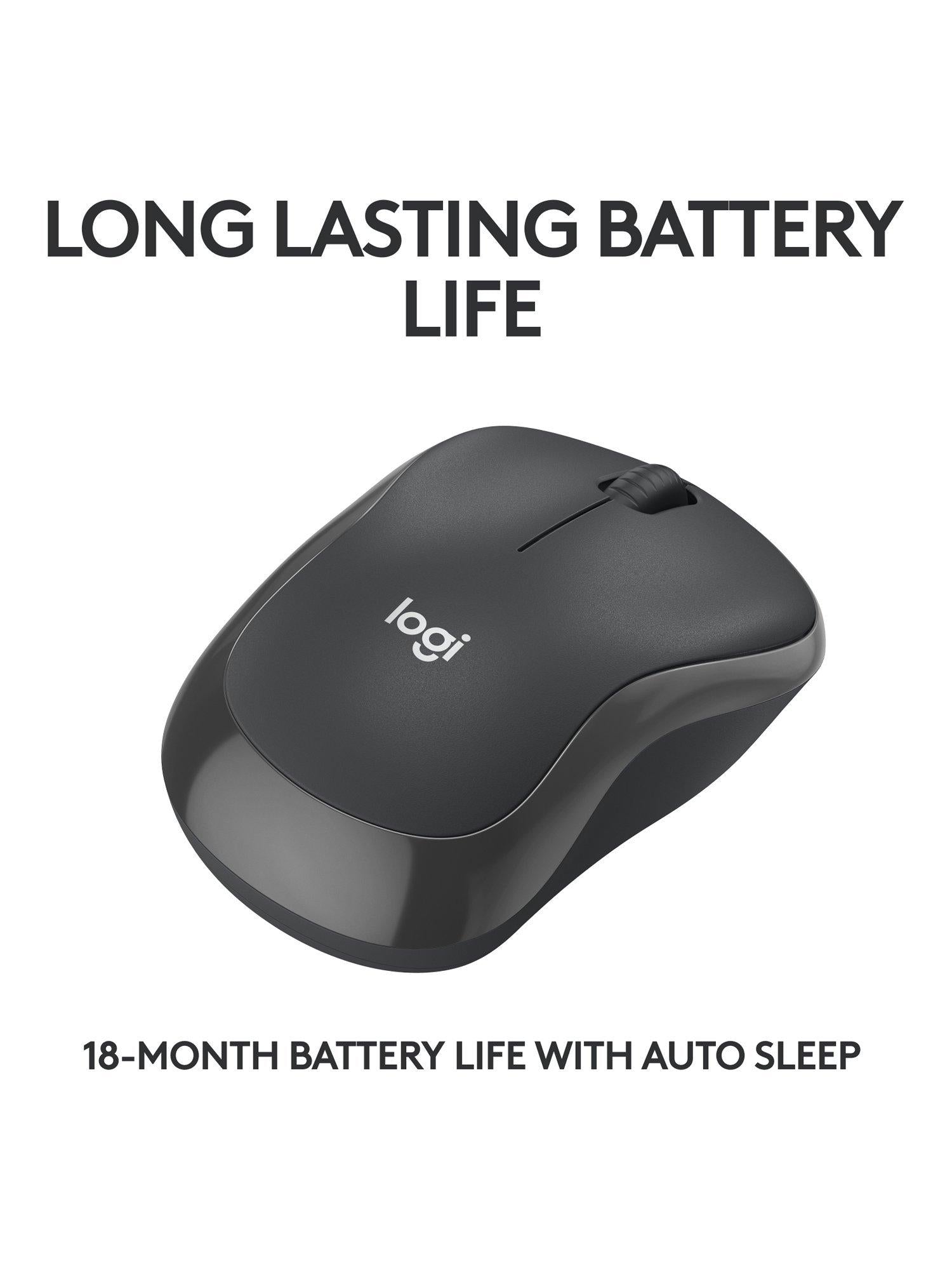 Logitech M240 Silent Bluetooth wireless mouse (British brand)