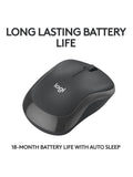 Logitech M240 Silent Bluetooth wireless mouse (British brand)