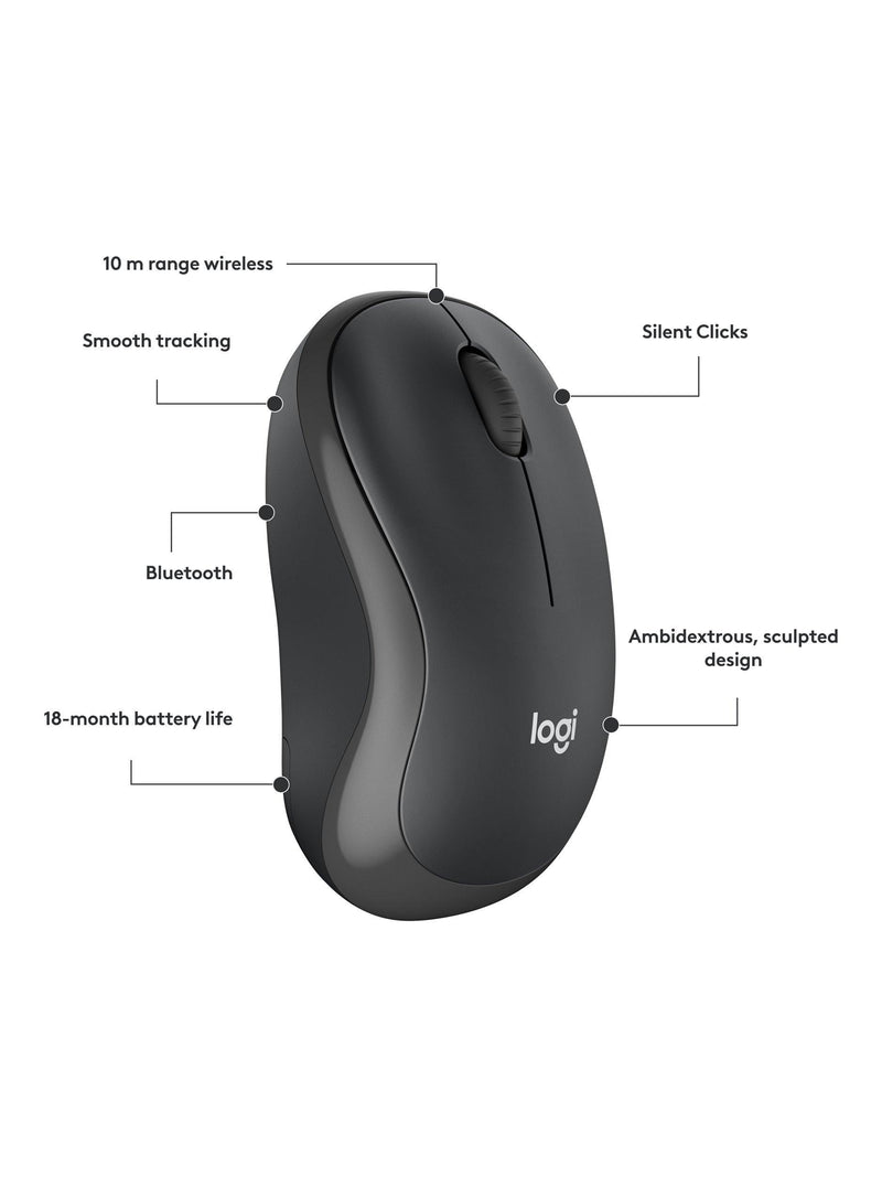Logitech M240 Silent Bluetooth wireless mouse (British brand)
