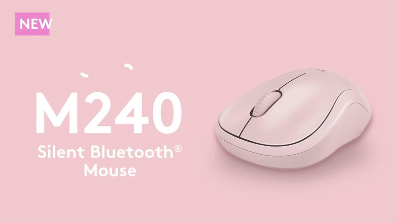 Logitech M240 Silent Bluetooth wireless mouse (British brand)