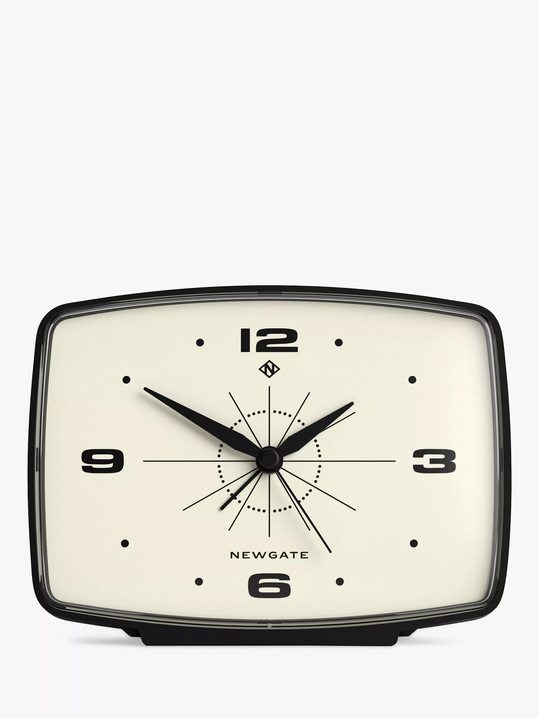 Newgate Clocks Retro Brooklyn alarm clock - British product