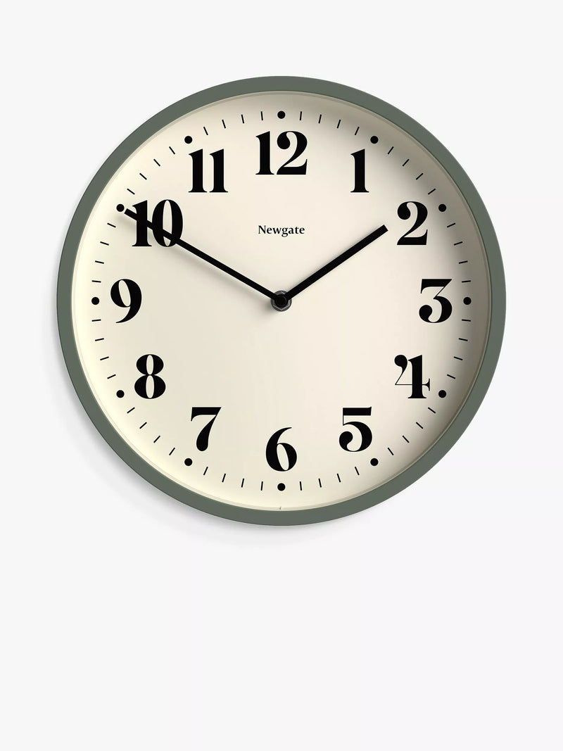 Newgate Clocks Number Four ساعة حائط تناظرية، 30 سم