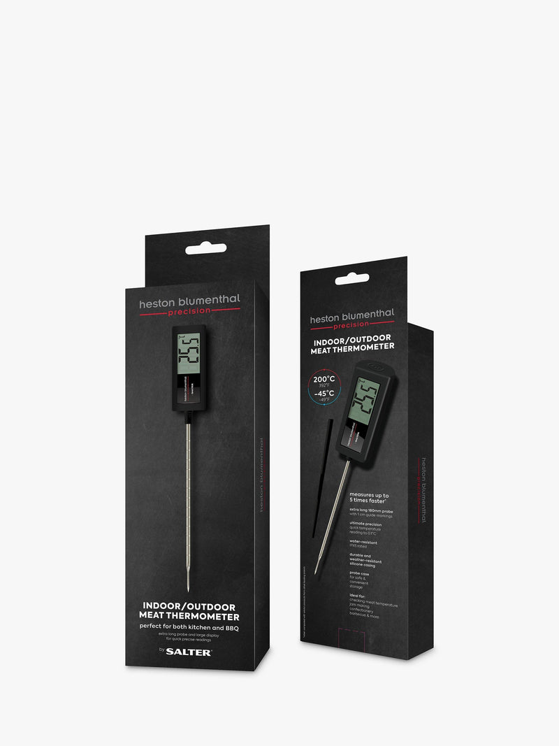 Salter Präzisions 2-in-1 Fleischthermometer mit langer Sonde - Britisches Produkt
