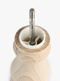 Peugeot salt pepper mills upcycled wood 18cm set, imported from the UK