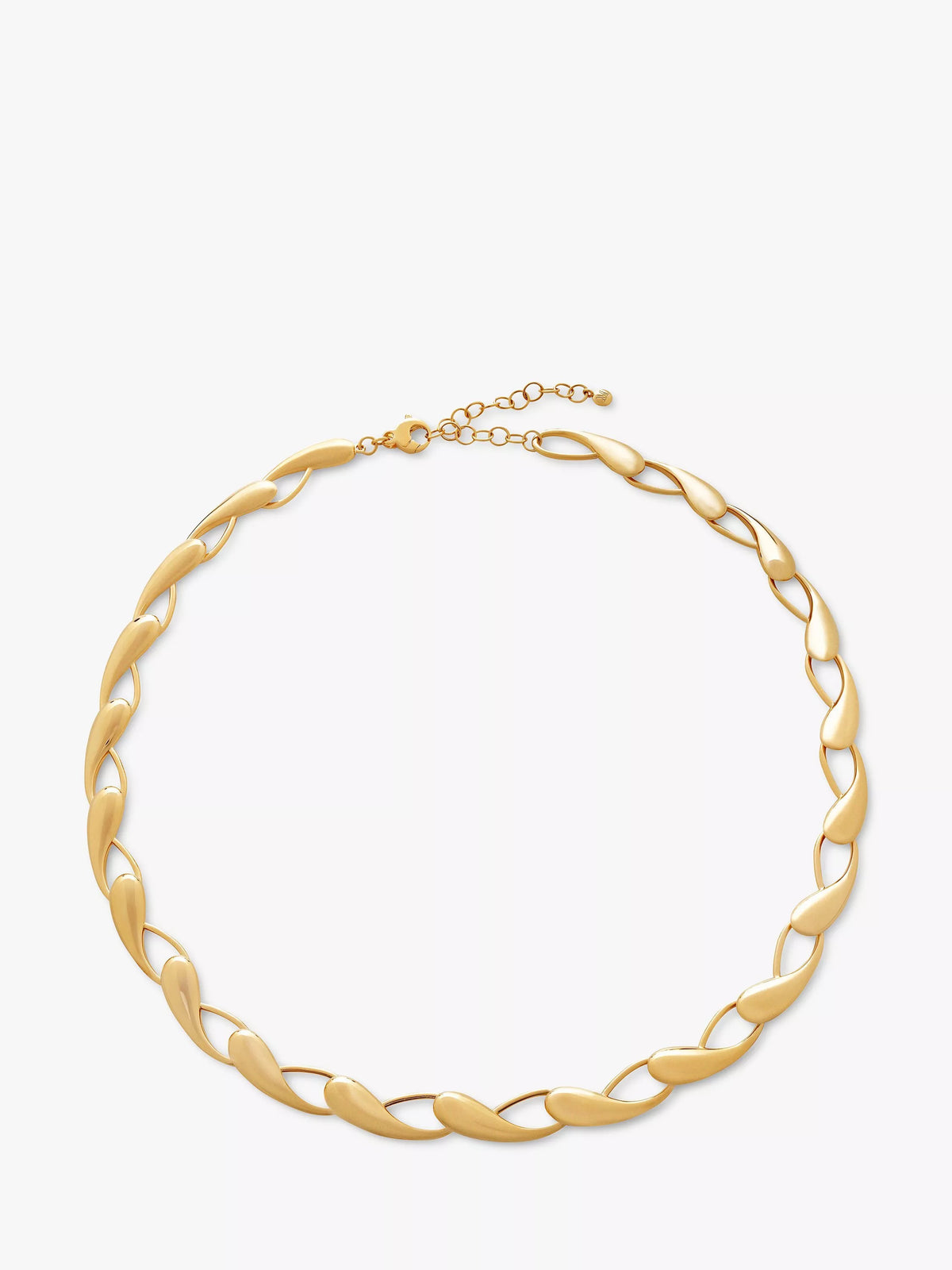 Monica Vinader Nura choker necklace gold - منتج بريطاني