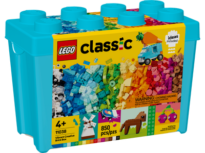 LEGO Lebendige Kreativ-Bausteinbox Bausteine-Set 850 Teile