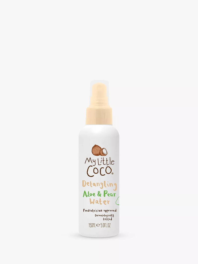 My Little Coco aloe and pear baby hair detangler 150ml, imported from the UK