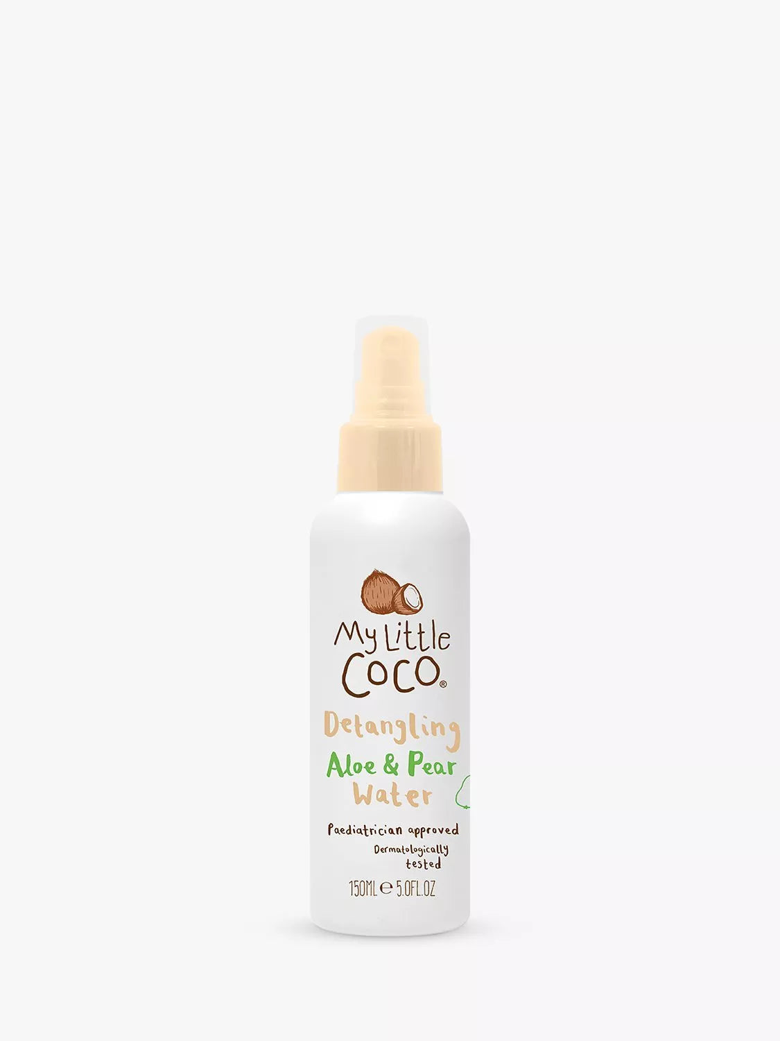 My Little Coco aloe and pear baby hair detangler 150ml, imported from the UK