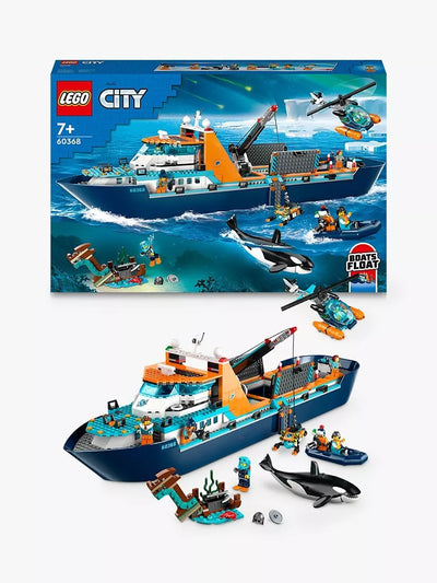 John Lewis LEGO City Arctic Explorer Ship Toy- Buy online at McGrocer