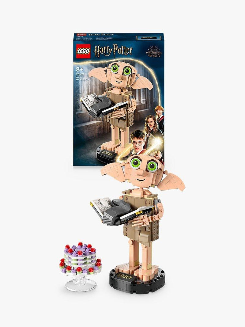 Posable House Elf Figure Set with 403 Pieces, 19cm High