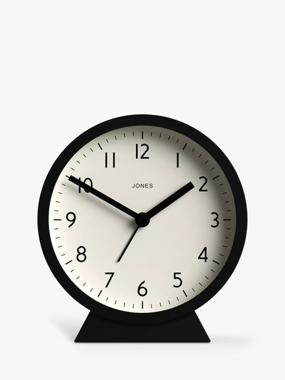 John Lewis Analogue Alarm Clock with Quartz Movement and Matt-Finish Case- Buy online at McGrocer