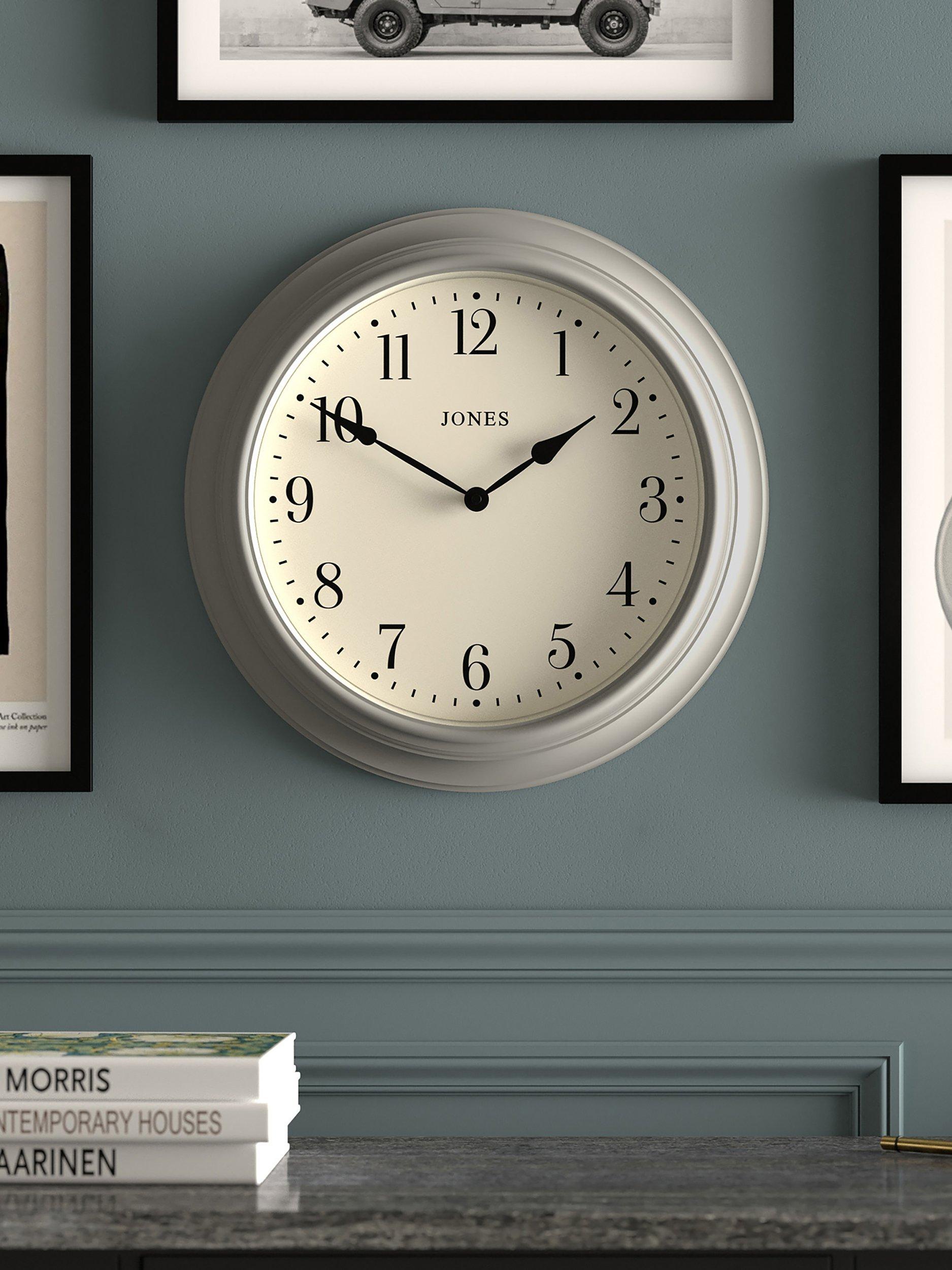 Jones Clocks Supper Club wall clock 40.5cm, UK version