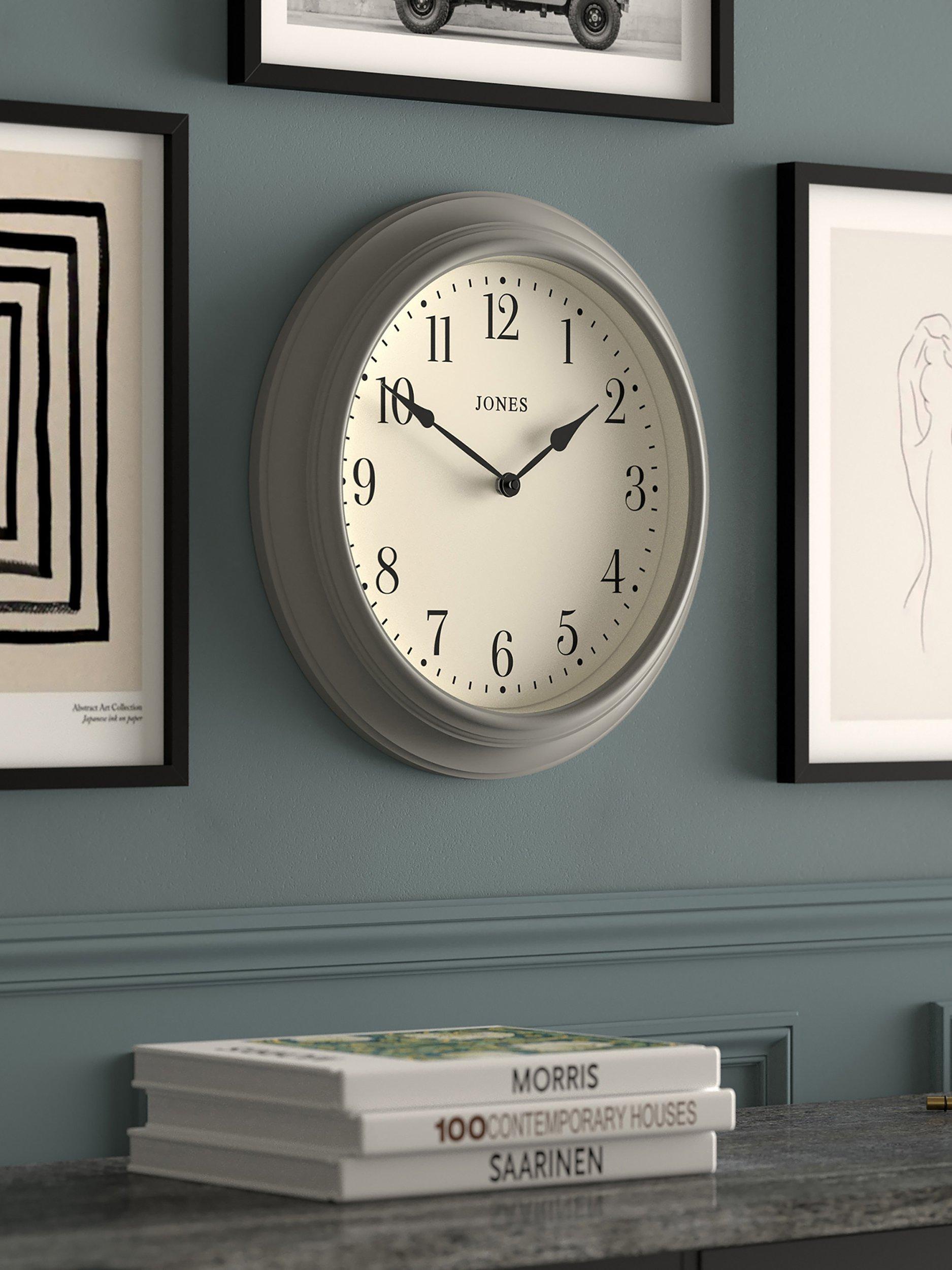 Jones Clocks Supper Club wall clock 40.5cm, UK version