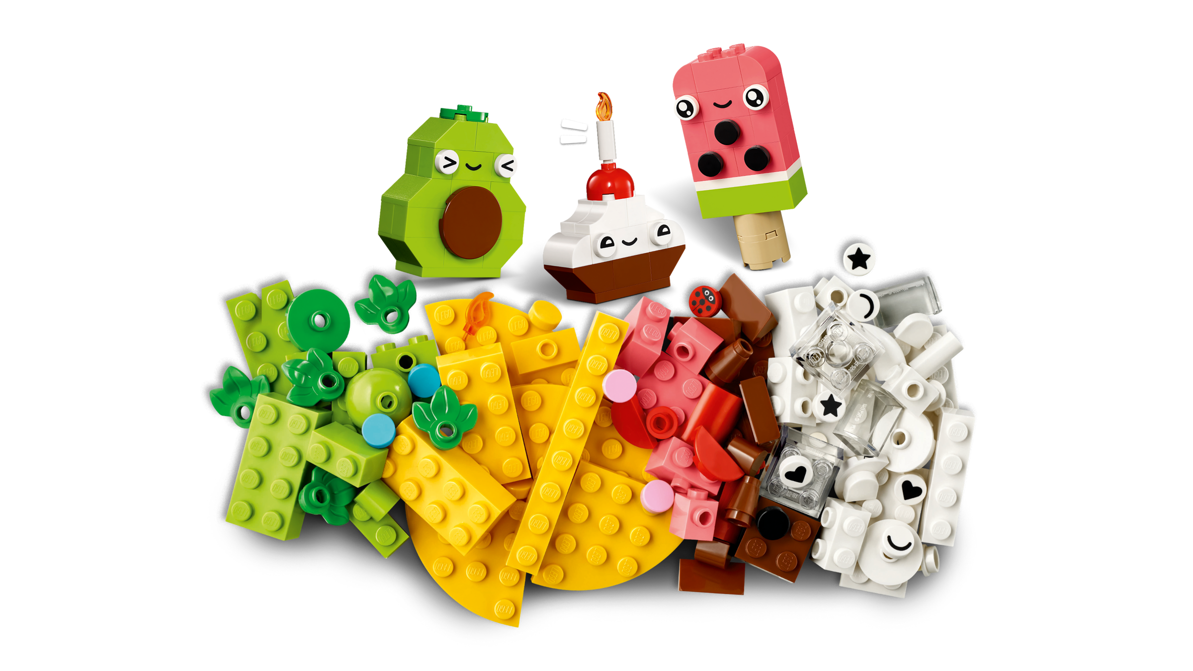 LEGO Creative Food Friends building set 150 Pieces - British product
