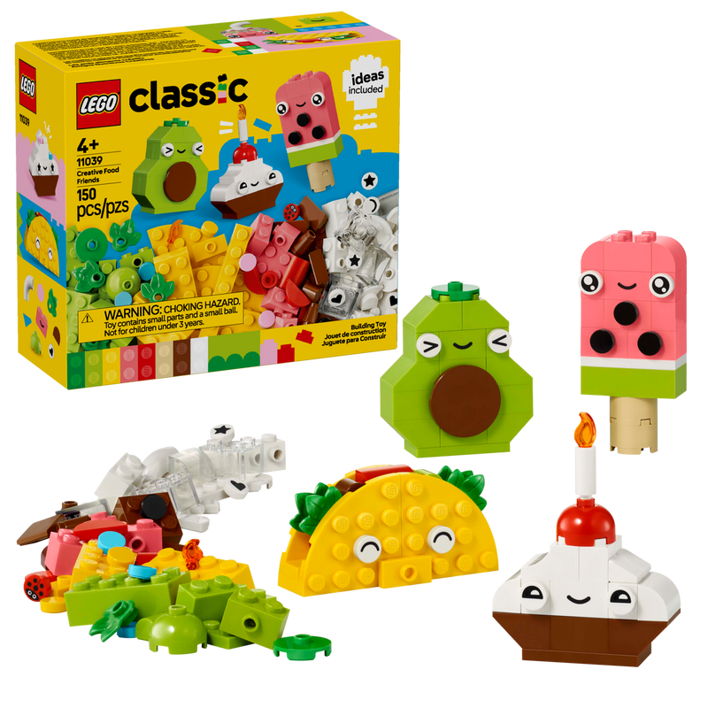 LEGO Creative Food Friends building set 150 Pieces - British product
