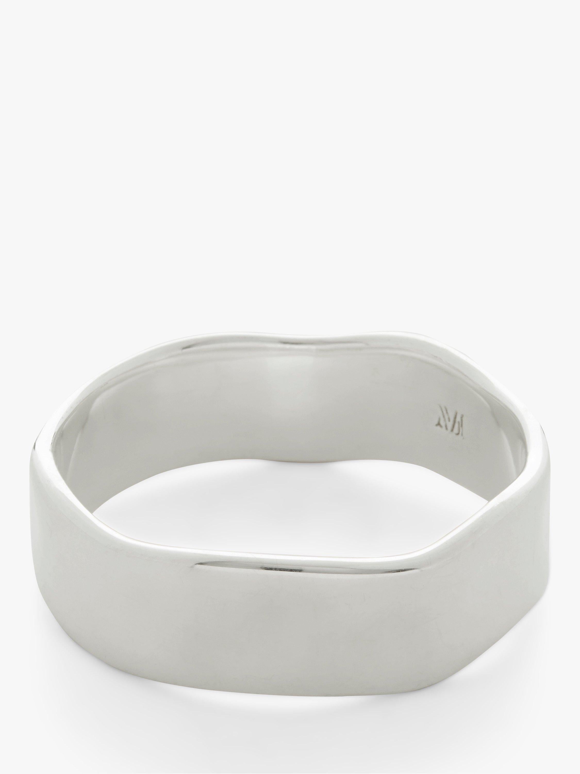 Monica Vinader Siren Muse ring in silver - British product
