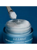 Hydrating night cream with rose lavender scent and plant-based ingredients 50ml, UK version