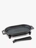 Ooni cast iron grizzler pan 26cm with trivet (British brand)