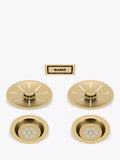 BLANCO InFino Outlet 2 Bowl Kitchen Sink Waste & Overflow Set