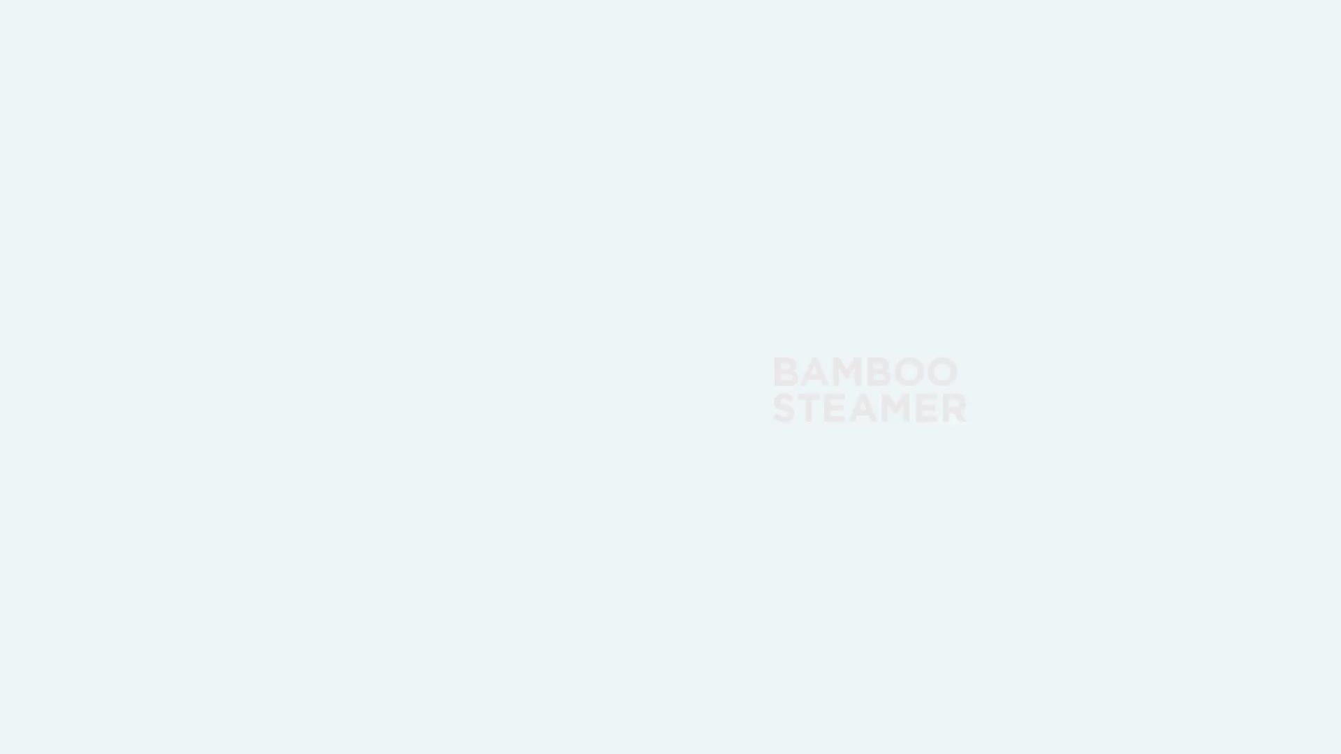 School of Wok 2-tier bamboo steamer 25cm, imported from the UK