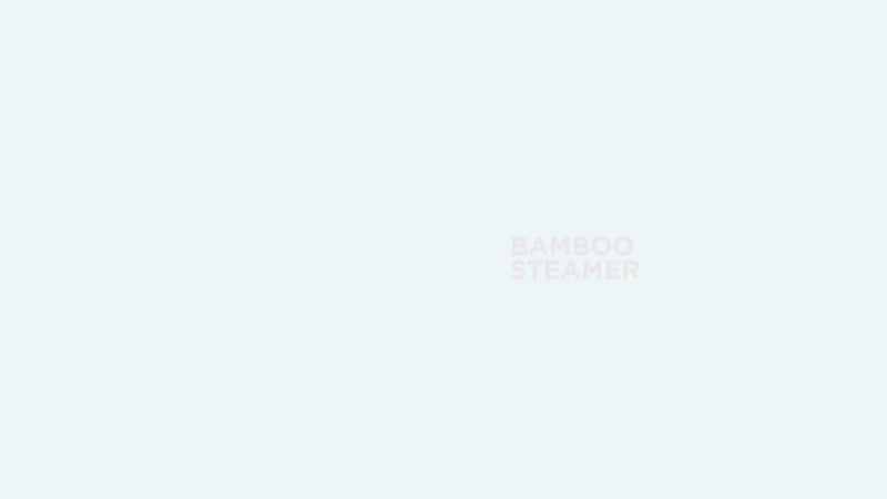 School of Wok 2-tier bamboo steamer 25cm, imported from the UK