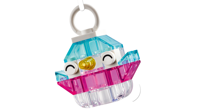 LEGO Magical Transparent Box 340 Pieces, imported from the UK