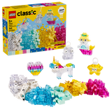 LEGO Magical Transparent Box 340 Pieces, imported from the UK