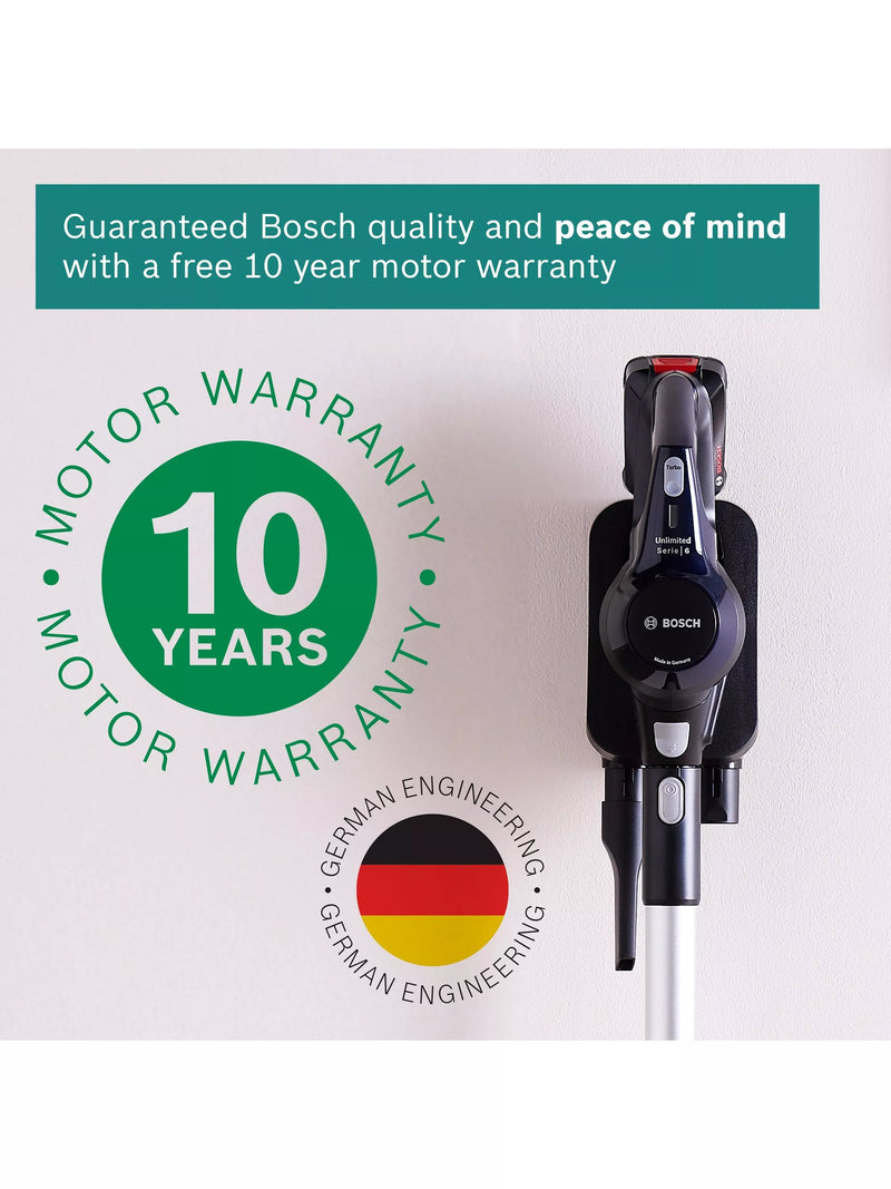 Bosch cordless vacuum cleaner blue - British product
