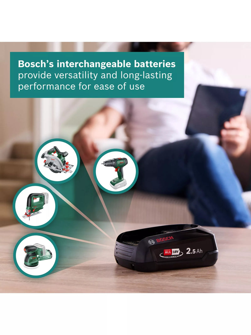 Bosch cordless vacuum cleaner blue - British product