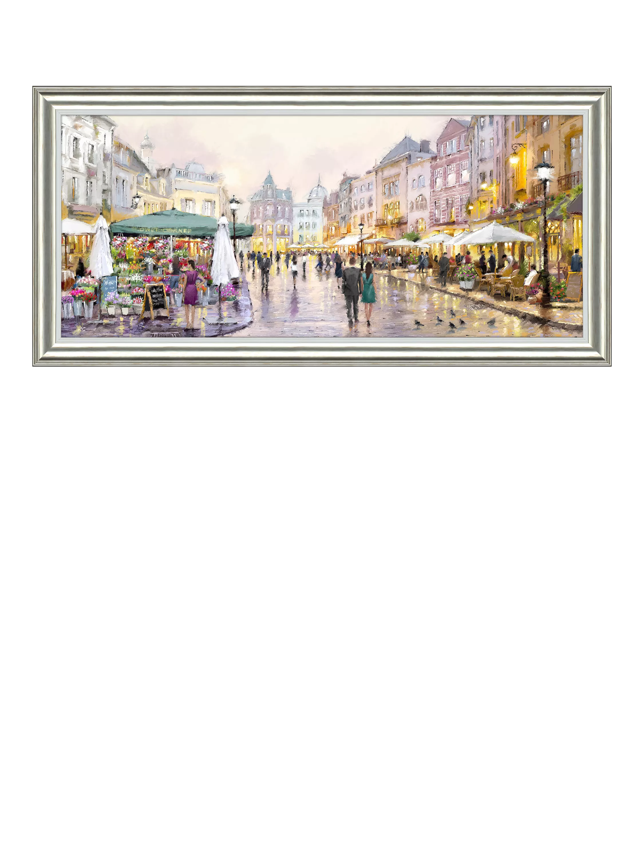John Lewis gerahmtes Bild Abendrot 60x126cm - Britisches Produkt