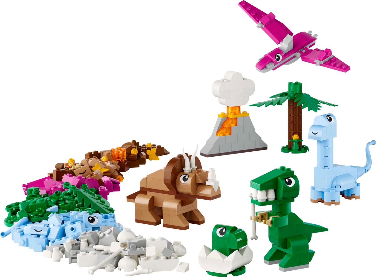 Lego Creative Dinosaurs Building Set 450 Pieces, imported from the UK