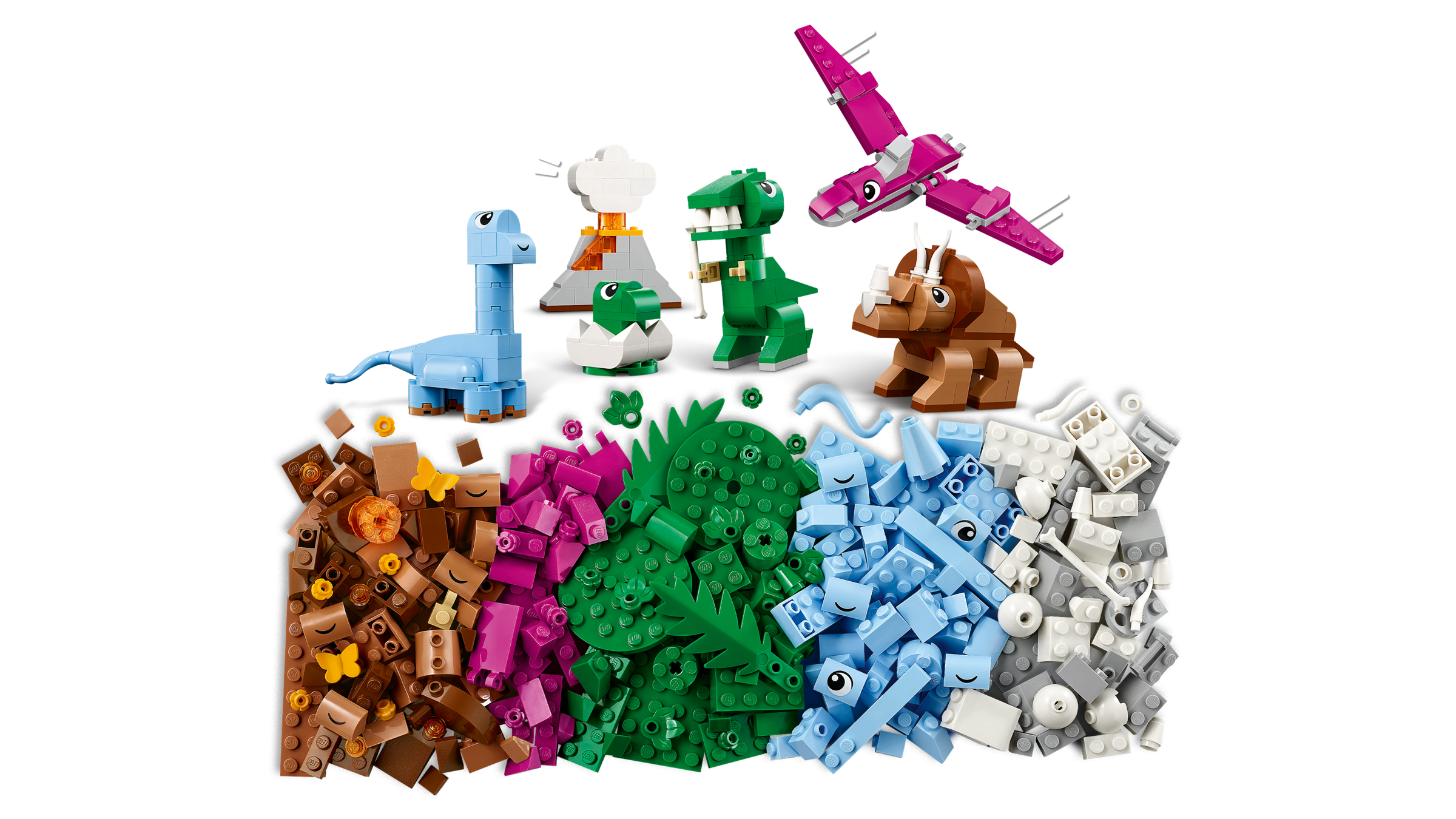 Lego Creative Dinosaurs Building Set 450 Pieces, imported from the UK