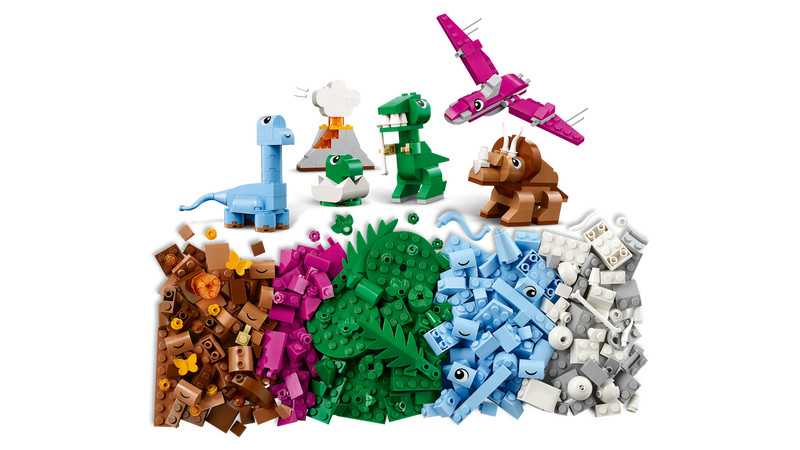 Lego Creative Dinosaurs Building Set 450 Pieces, imported from the UK
