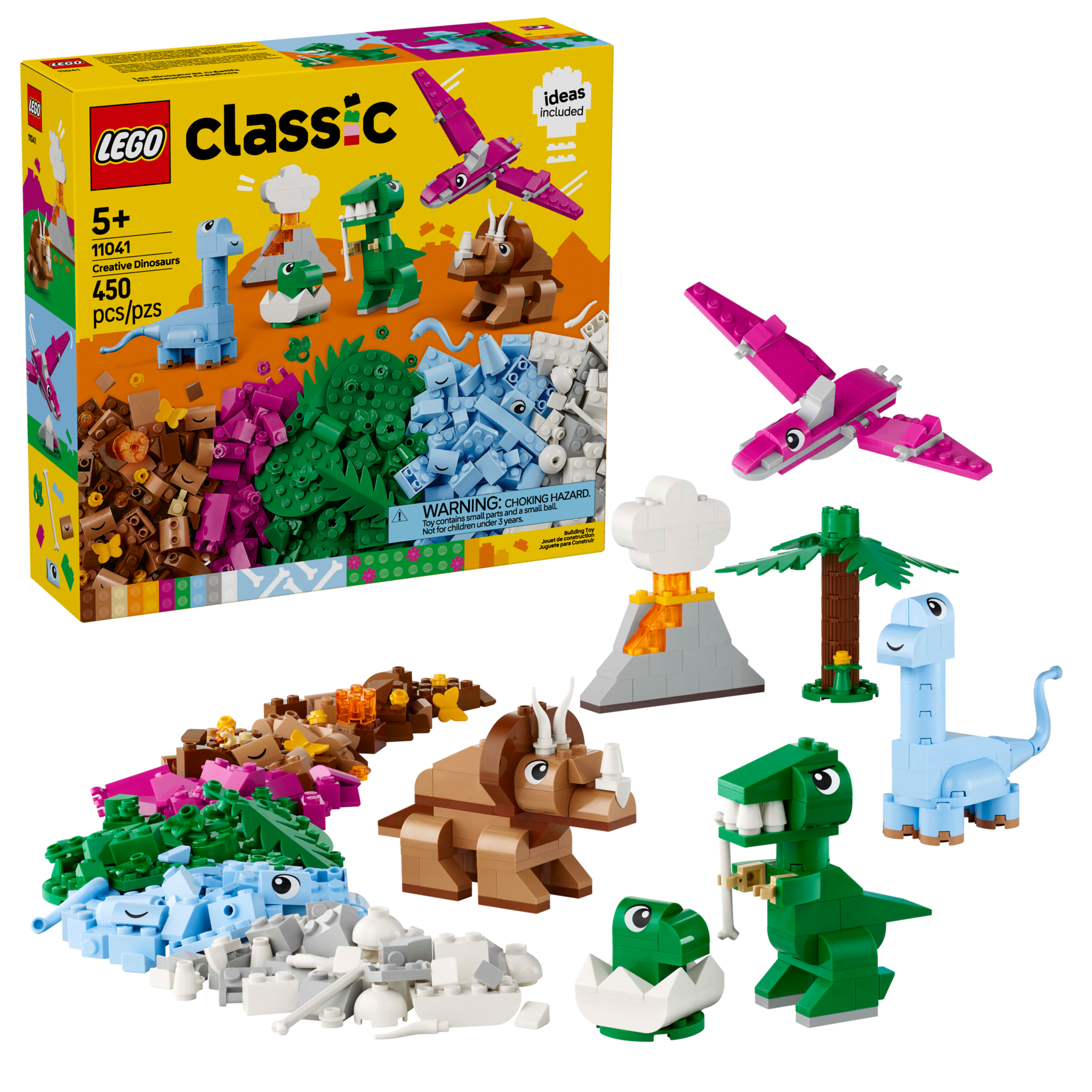 Lego Creative Dinosaurs Building Set 450 Pieces, imported from the UK