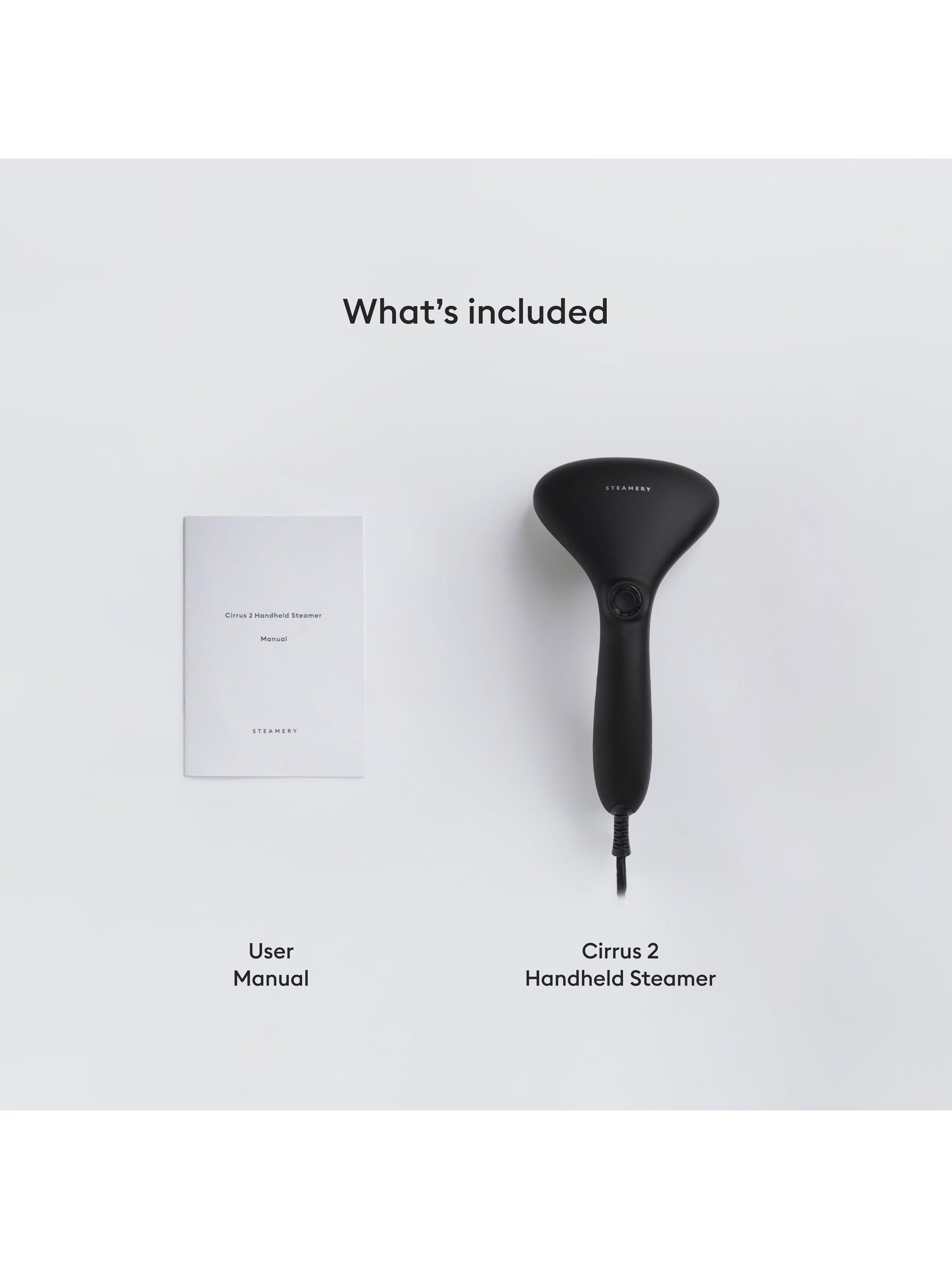 Steamery Cirrus No.2 جهاز كي بالبخار يدوي للملابس - منتج بريطاني