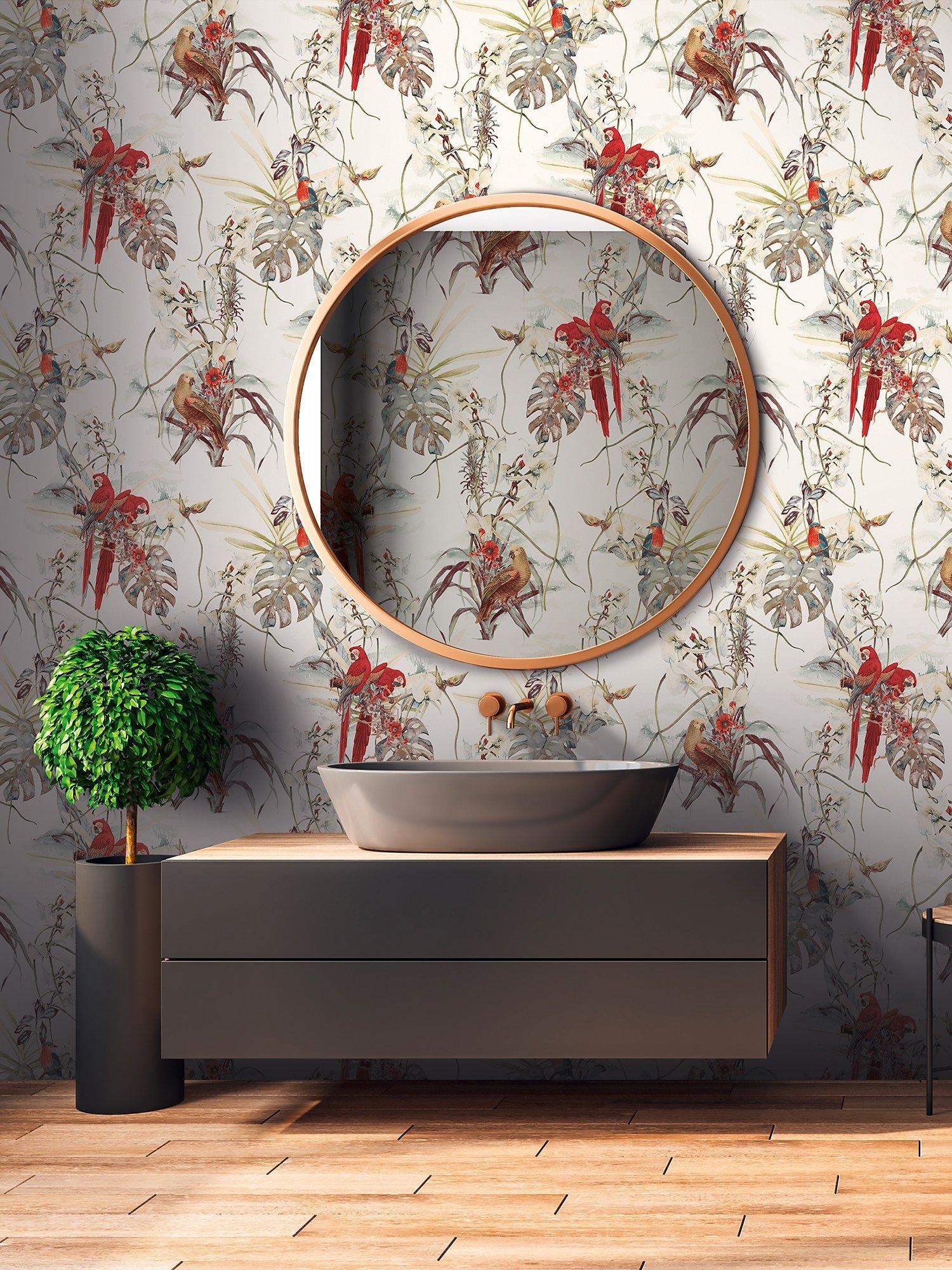 Galerie exotic parrot wallpaper 10.05m x 53cm, UK version