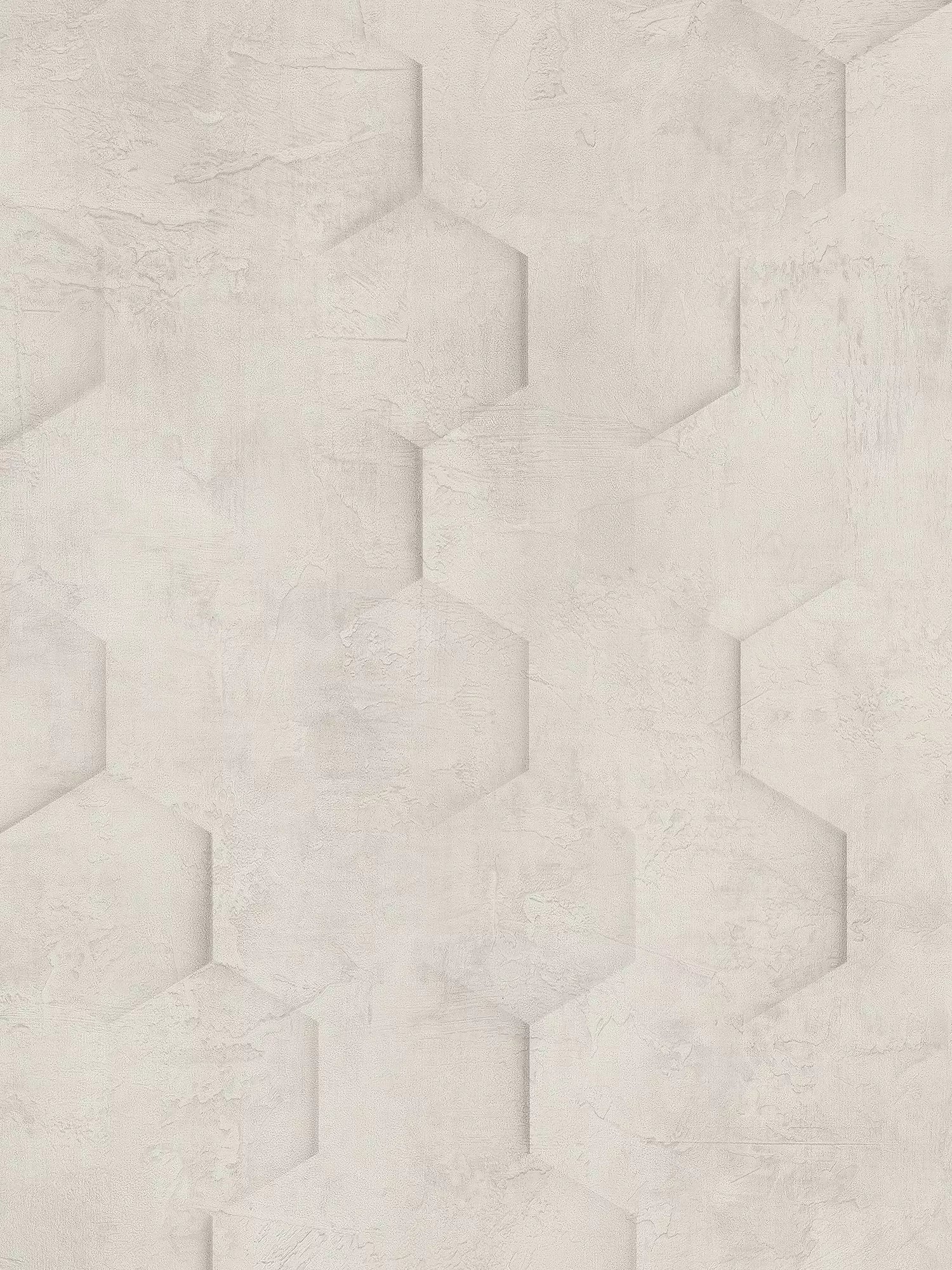 Galerie 3D Geometric Hexagon Wallpaper, 34158