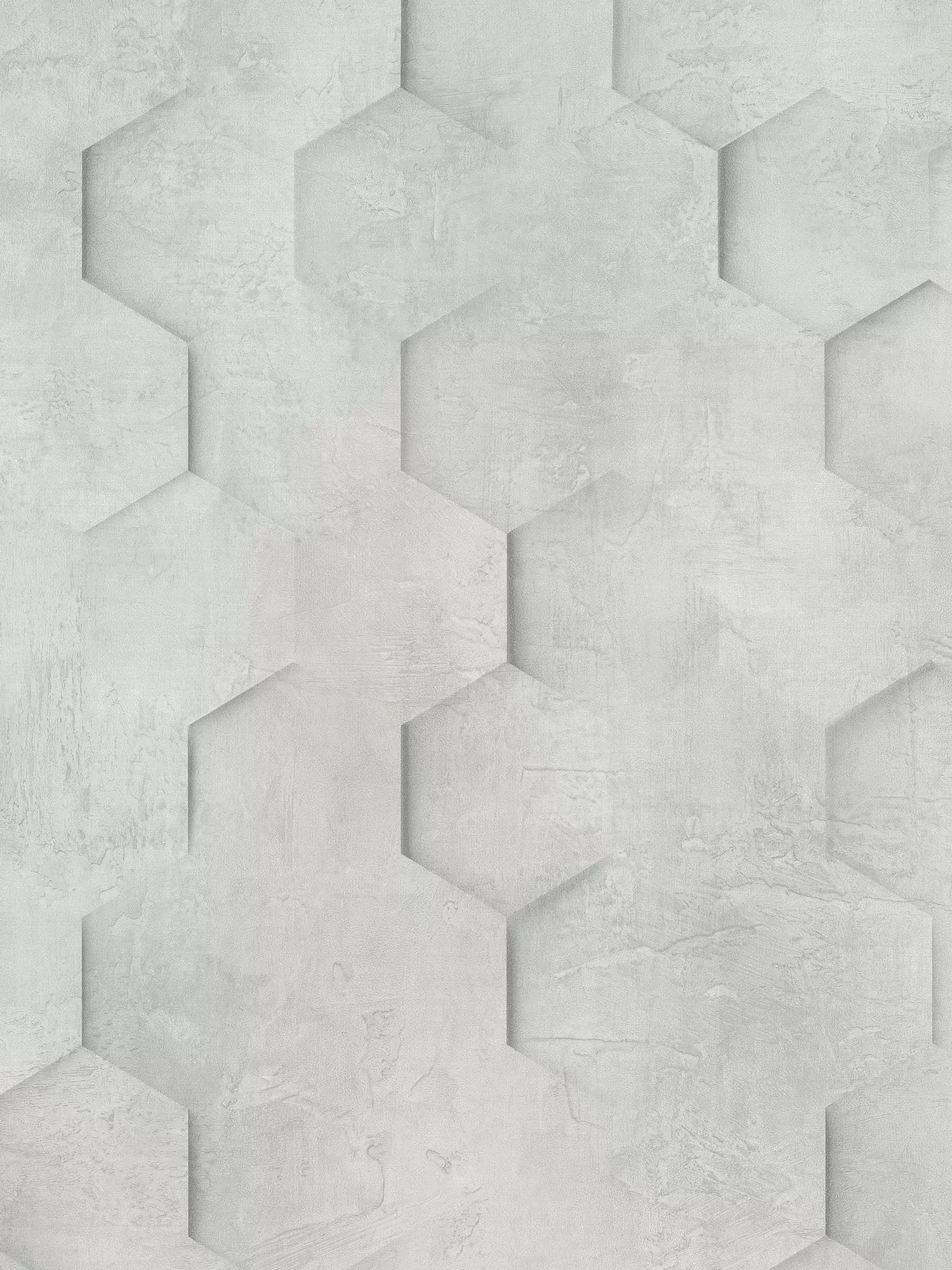 Galerie 3D Geometric Hexagon Wallpaper, 34159