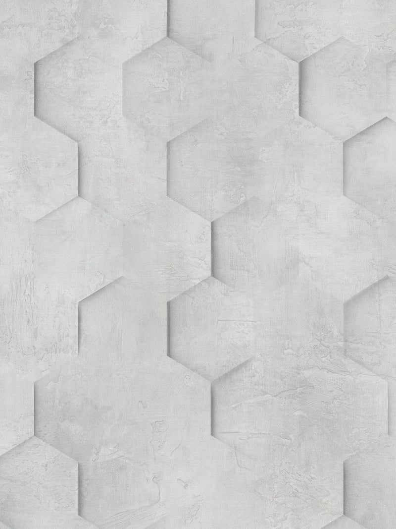 Galerie 3D Geometric Hexagon Wallpaper, 34159