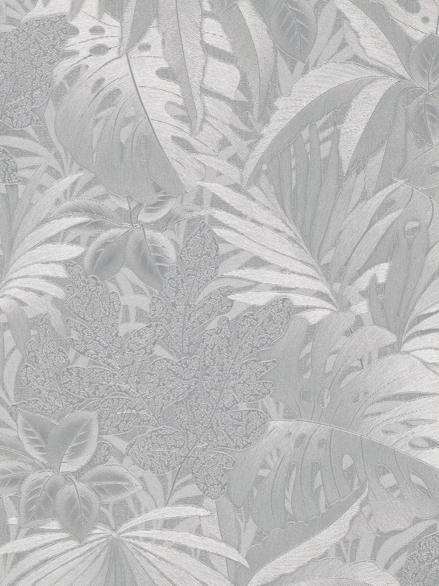 Galerie Metallic Jungle Leaves Wallpaper, 33301