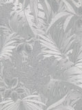 Galerie Metallic Jungle Leaves Wallpaper, 33301