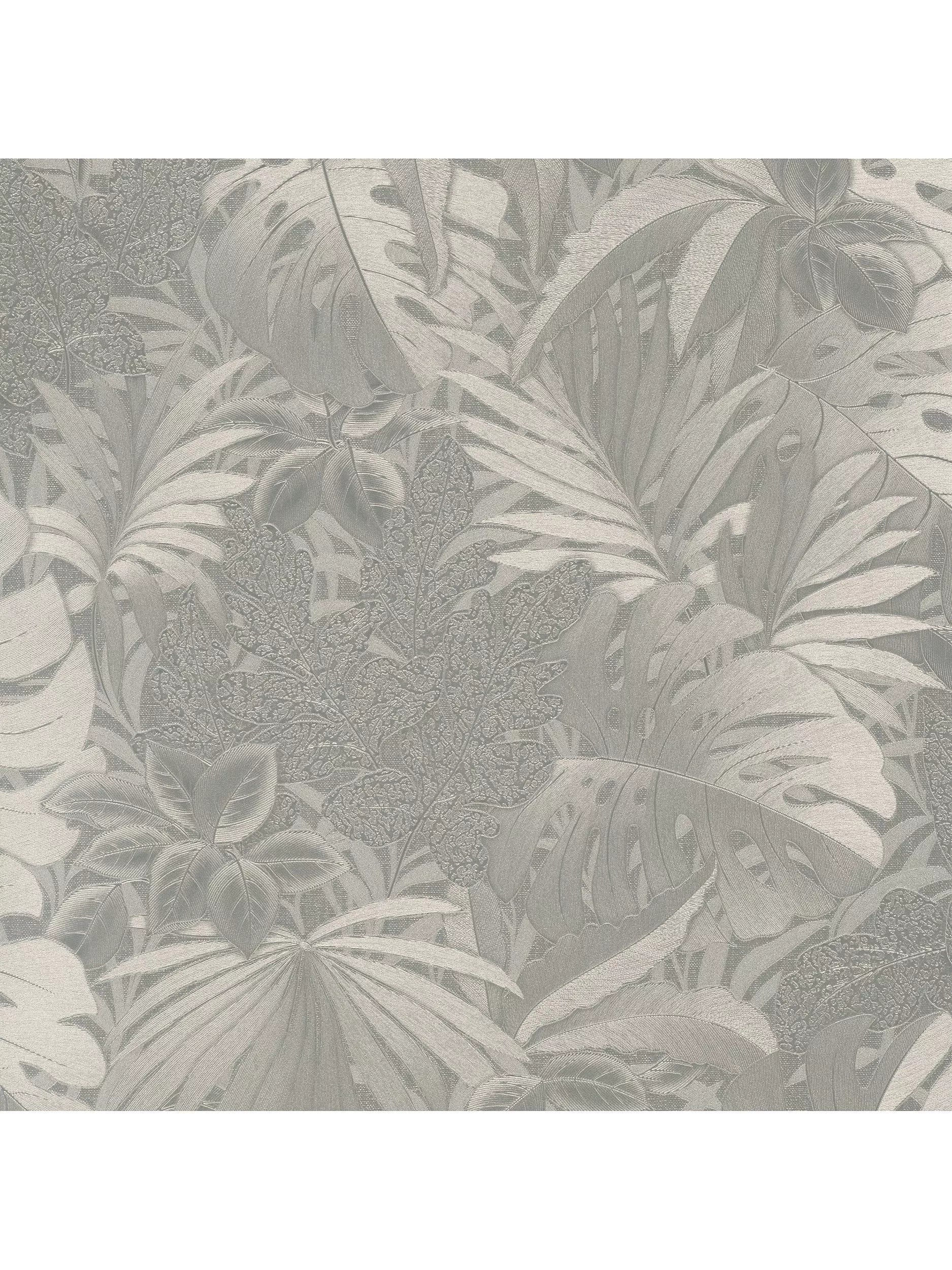 Galerie Metallic Jungle Leaves Wallpaper, 33302