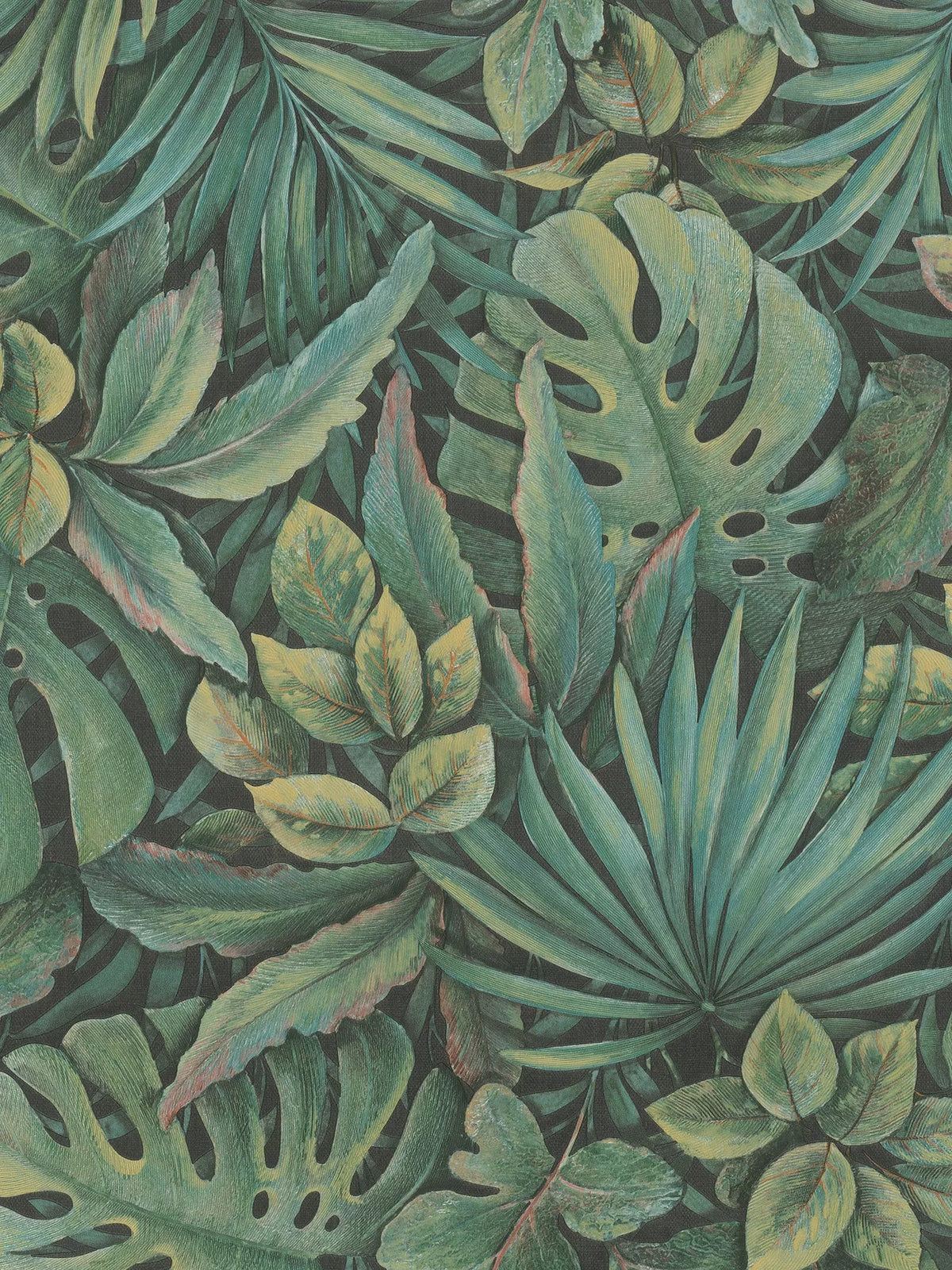 Galerie jungle leaves wallpaper 10.05m x 53cm, UK version