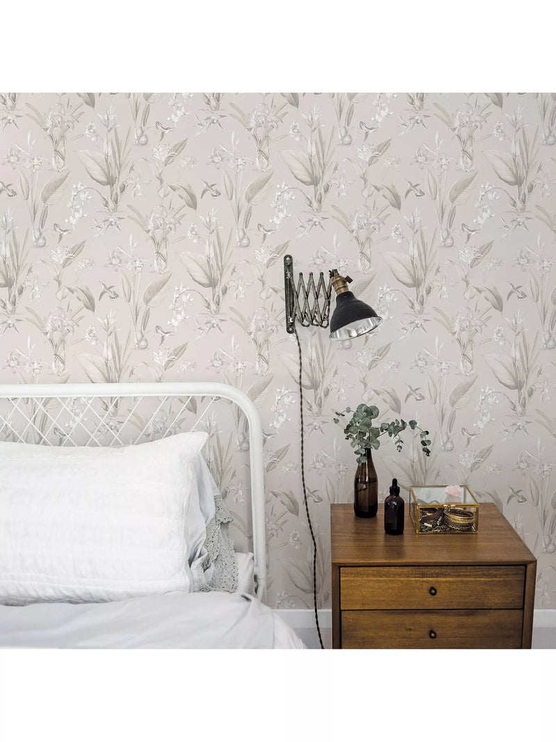 Galerie Cottage Botanical wallpaper L10m x W53cm, imported from the UK