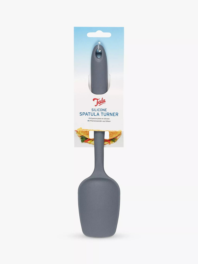 Tala silicone spatula turner in light grey (British brand)