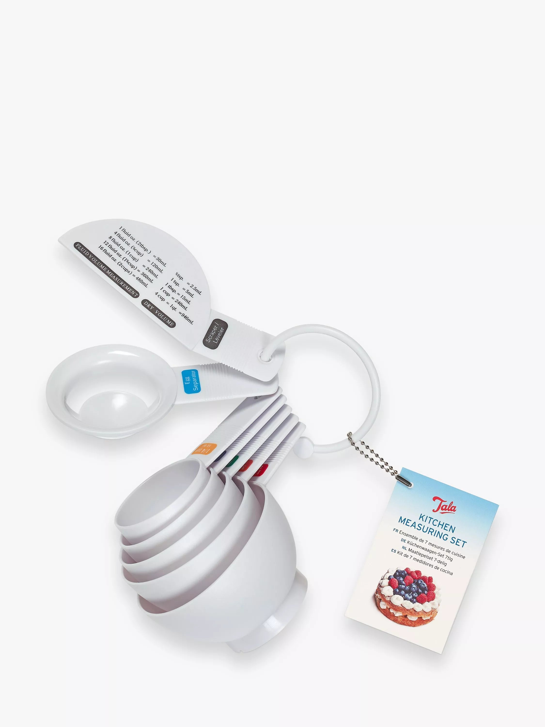 Tala measuring cups and baking set set of 7 (British brand)