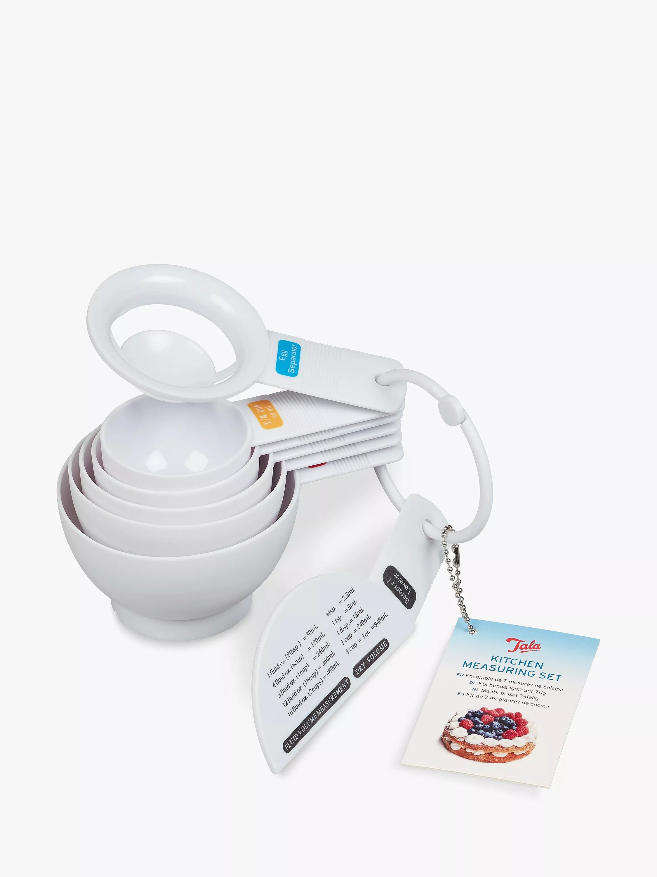 Tala measuring cups and baking set set of 7 (British brand)